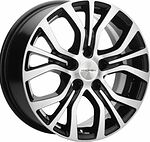 Khomen Wheels KHW1608 (Multivan) 6.5x16 5x120 ET 51 Dia 65.1 Black-FP