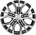 Khomen Wheels KHW1608 (Outlander) 6.5x16 5x114.3 ET 38 Dia 67.1 Black-FP