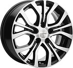 Khomen Wheels KHW1608 (Sonata) 6.5x16 5x114.3 ET 43 Dia 67.1 Black-FP