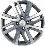 Khomen Wheels KHW1609 (Stepway) 6x16 4x100 ET 37 Dia 60.1 Gray-FP