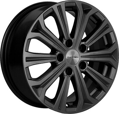 Khomen Wheels KHW1610 6.5x16 5x108 ET 45 Dia 60.1 BLACK