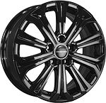 Khomen Wheels KHW1610 (Chery Tiggo 3/Tiggo 3 Pro) 6.5x16 5x108 ET 45 Dia 60.1 Black