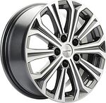 Khomen Wheels KHW1610 (Huyndai/Kia) 6.5x16 5x114.3 ET 43 Dia 67.1 Gray-FP