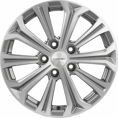 Khomen Wheels KHW1610 (Octavia) 6.5x16 5x112 ET 50 Dia 57.1 Gray-FP