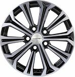 Khomen Wheels KHW1610 (Optima) 6.5x16 5x114.3 ET 41 Dia 67.1 Black-FP Khomen Wheels KHW1610 (Optima) 6.5x16 5x114.3 ET 41 Dia 67.1 Black-FP