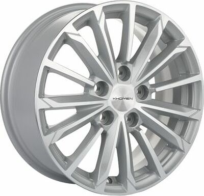 Khomen Wheels KHW1611 (Action) 6.5x16 5x112 ET 39.5 Dia 66.6 F-Silver