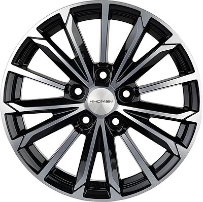 Khomen Wheels KHW1611 Actyon 6x16 5x112 ET 39 Dia 66 Black-FP