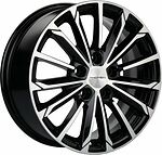 Khomen Wheels KHW1611 (Ceed/Cerato/i30) 6.5x16 5x114.3 ET 50 Dia 67.1 Black-FP