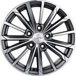 Khomen Wheels KHW1611 (Changan CS35) 6.5x16 5x110 ET 46 Dia 63.3 Gray-FP