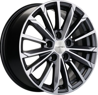 Khomen Wheels KHW1611 (Evolute i-Pro) 6.5x16 5x108 ET 43 Dia 65.1 Gray-FP