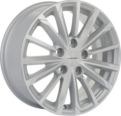 Khomen Wheels KHW1611 Huyndai/Mazda 6x16 5x114 ET 45 Dia 67 Black-FP