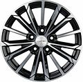 Khomen Wheels KHW1611 (Mazda 3) 6.5x16 5x114.3 ET 45 Dia 67.1 Black-FP