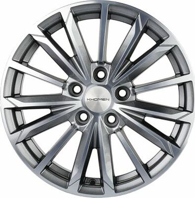 Khomen Wheels KHW1611 (Octavia A7) 6.5x16 5x112 ET 46 Dia 57.1 G-Silver-FP