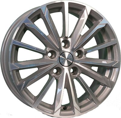 Khomen Wheels KHW1611 (Seltos/Soul) 6.5x16 5x114.3 ET 44 Dia 67.1 Silver-FP