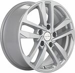 Khomen Wheels KHW1612 (Focus) 6.5x16 5x108 ET 50 Dia 63.35 F-Silver Khomen Wheels KHW1612 (Focus) 6.5x16 5x108 ET 50 Dia 63.35 F-Silver