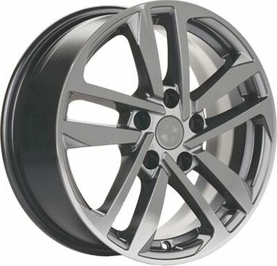 Khomen Wheels KHW1612 (Octavia A5/Golf/Jetta) 6.5x16 5x112 ET 50 Dia 57.1 Gray