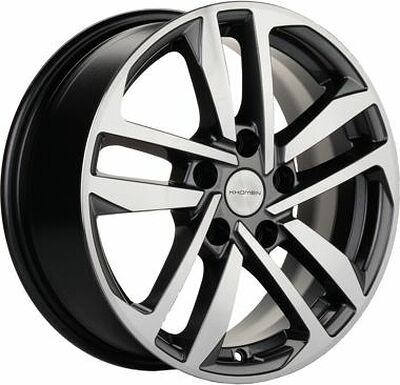 Khomen Wheels KHW1612 (Octavia A5/Golf/Jetta) 6.5x16 5x112 ET 50 Dia 57.1 Gray-FP