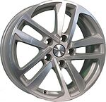 Khomen Wheels KHW1612 (Optima/Soul) 6.5x16 5x114.3 ET 41 Dia 67.1 Silver-FP