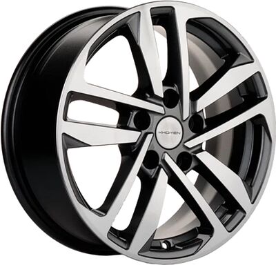 Khomen Wheels KHW1612 (Polo) 6.5x16 5x100 ET 39 Dia 57.1 Gray-FP