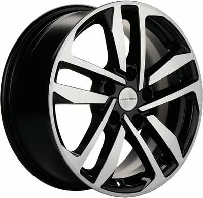 Khomen Wheels KHW1612 (Qashqai/Tiida) 6.5x16 5x114.3 ET 40 Dia 66.1 Black-FP