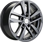 Khomen Wheels KHW1612 Toyota/Suzuki 6.5x16 5x114.3 ET 45 Dia 60.1 Gray