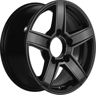 Khomen Wheels KHW1614 (Niva 4x4) 6.5x16 5x139.7 ET 40 Dia 98.5 Black