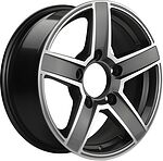 Khomen Wheels KHW1614 (Niva 4x4 Bronto) 6.5x16 5x139.7 ET 35 Dia 98.5 Gray-FP Khomen Wheels KHW1614 (Niva 4x4 Bronto) 6.5x16 5x139.7 ET 35 Dia 98.5 Gray-FP