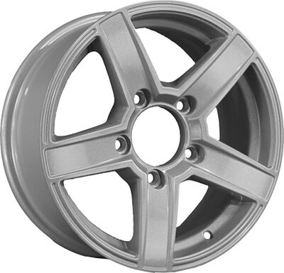 Khomen Wheels KHW1614 (Niva 4x4) 6.5x16 5x139.7 ET 40 Dia 98.5 F-Silver