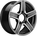 Khomen Wheels KHW1614 (Niva 4x4) 6.5x16 5x139.7 ET 40 Dia 98.5 Gray-FP