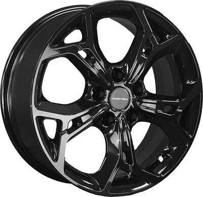 Khomen Wheels KHW1702 (ASX) 7x17 5x114.3 ET 46 Dia 67.1 Black