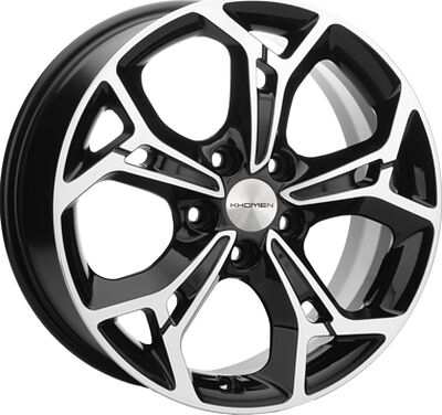 Khomen Wheels KHW1702 (Ford C-Max) 7x17 5x108 ET 50 Dia 63.35 F-Silver