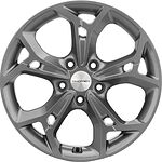 Khomen Wheels KHW1702 (Haval) 7x17 5x114.3 ET 37 Dia 66.5 Gray