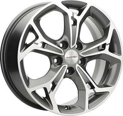 Khomen Wheels KHW1702 (Kia K5) 7x17 5x114.3 ET 48 Dia 67.1 Gray-FP