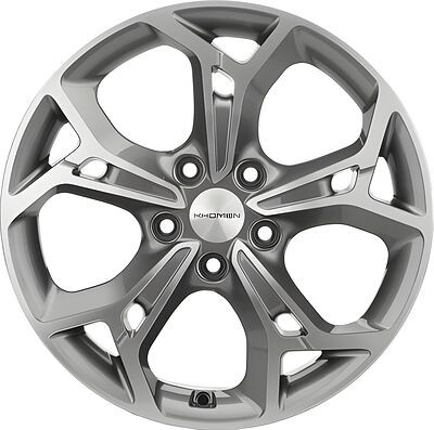 Khomen Wheels KHW1702 Teana/X-trail 7x17 5x114 ET 45 Dia 66 Gray-FP