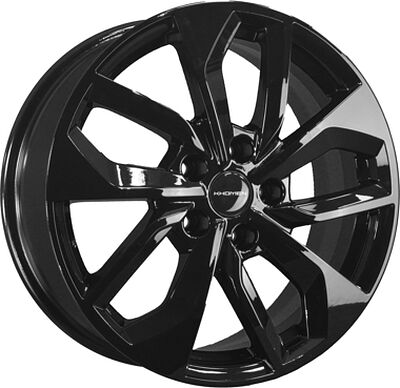 Khomen Wheels KHW1703 (A4) 7x17 5x112 ET 46 Dia 66.6 Black