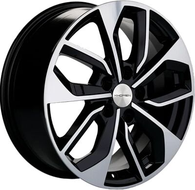 Khomen Wheels KHW1703 (Besturn X40) 7x17 5x114.3 ET 40 Dia 57.1 Black-FP