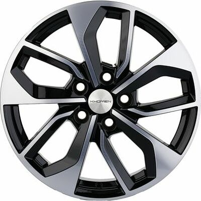 Khomen Wheels KHW1703 (CX-5/Seltos) 7x17 5x114.3 ET 50 Dia 67.1 Black-FP