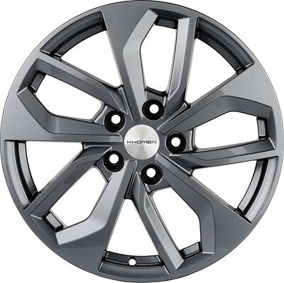 Khomen Wheels KHW1703 7x17 5x114.3 ET 45 Dia 67.1 GRAY