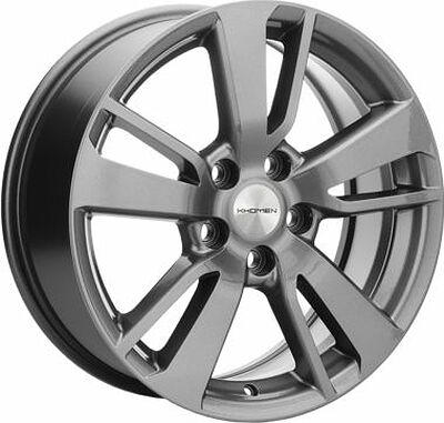 Khomen Wheels KHW1704 (Outlander) 7x17 5x114.3 ET 38 Dia 67.1 G-Silver