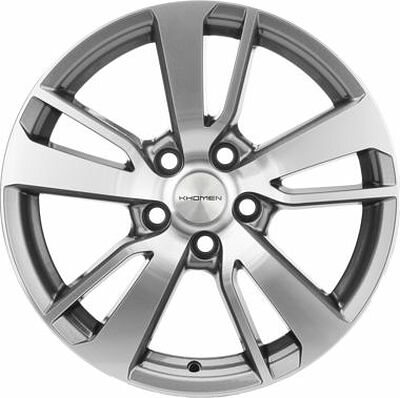 Khomen Wheels KHW1704 (Qashqai) 7x17 5x114.3 ET 40 Dia 66.1 Gray-FP