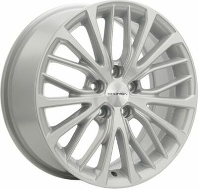 Khomen Wheels KHW1705 (Chery Tiggo) 7x17 5x108 ET 40 Dia 60.1 F-Silver