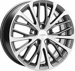 Khomen Wheels KHW1705 (Chery Tiggo) 7x17 5x108 ET 40 Dia 60.1 Gray-FP