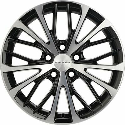 Khomen Wheels KHW1705 (CX-5) 7x17 5x114.3 ET 50 Dia 67.1 Black-FP