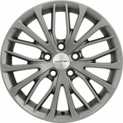 Khomen Wheels KHW1705 (i40) 7x17 5x114.3 ET 45 Dia 67.1 G-Silver