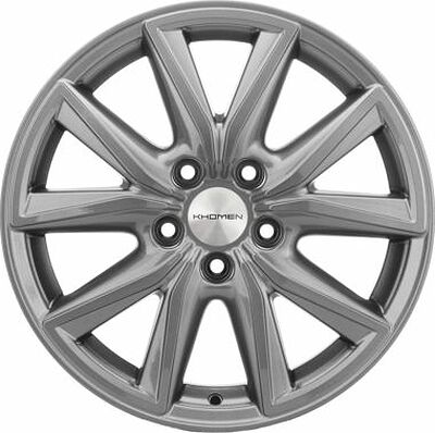Khomen Wheels KHW1706 (Camry) 7x17 5x114.3 ET 45 Dia 60.1 Gray