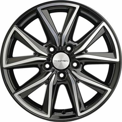 Khomen Wheels KHW1706 (CX-5) 7x17 5x114.3 ET 50 Dia 67.1 Black-FP