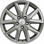 Khomen Wheels KHW1706 (CX-5) 7x17 5x114.3 ET 50 Dia 67.1 G-Silver-FP