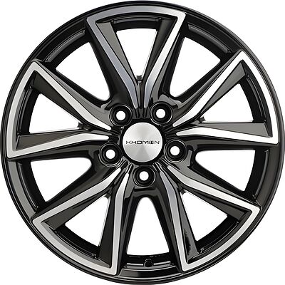 Khomen Wheels KHW1706 CX-5/Seltos/Optima 7x17 5x114 ET 50 Dia 67 Black-FP