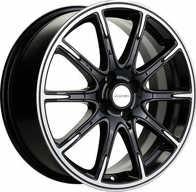 Khomen Wheels KHW1707 (Lada Granta) 6.5x17 4x98 ET 38 Dia 58.6 Black-FP