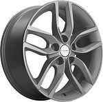 Khomen Wheels KHW1708 (Chery tiggo 7pro) 6.5x17 5x108 ET 33 Dia 60.1 F-Silver